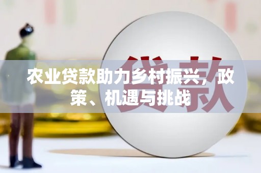 闻喜农业贷款助力乡村振兴，政策、机遇与挑战