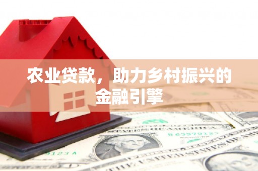 闻喜农业贷款，助力乡村振兴的金融引擎