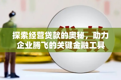 闻喜探索经营贷款的奥秘，助力企业腾飞的关键金融工具