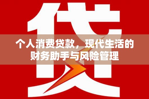 闻喜个人消费贷款，现代生活的财务助手与风险管理
