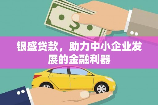 闻喜银盛贷款，助力中小企业发展的金融利器