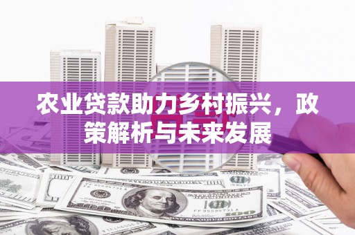 闻喜农业贷款助力乡村振兴，政策解析与未来发展