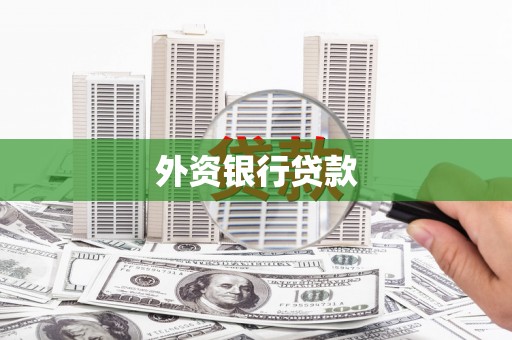 闻喜外资银行贷款