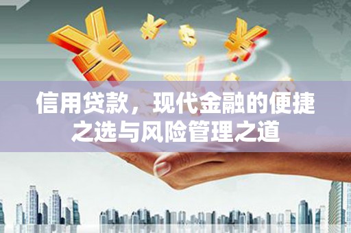 闻喜信用贷款，现代金融的便捷之选与风险管理之道