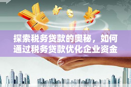闻喜探索税务贷款的奥秘，如何通过税务贷款优化企业资金流