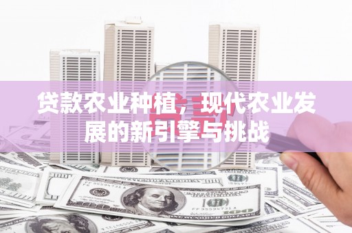 闻喜贷款农业种植，现代农业发展的新引擎与挑战