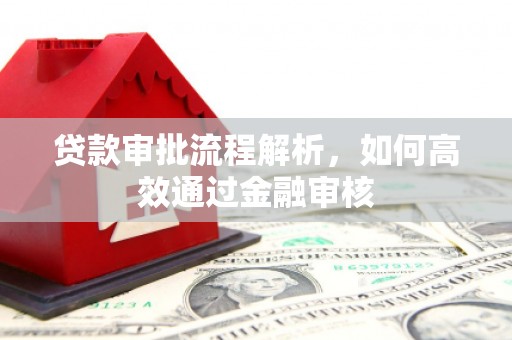 闻喜贷款审批流程解析，如何高效通过金融审核