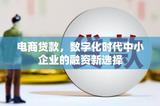 闻喜电商贷款，数字化时代中小企业的融资新选择