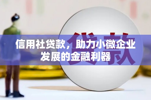 闻喜信用社贷款，助力小微企业发展的金融利器