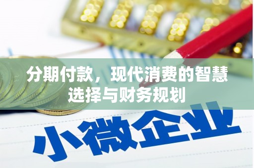 闻喜分期付款，现代消费的智慧选择与财务规划
