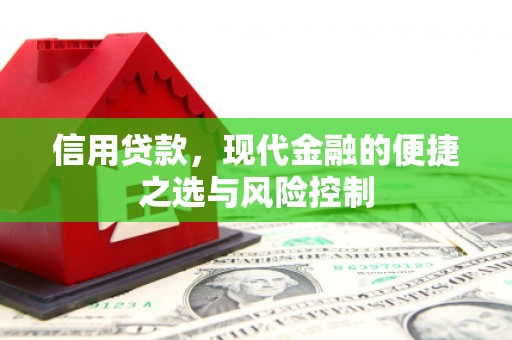 闻喜信用贷款，现代金融的便捷之选与风险控制