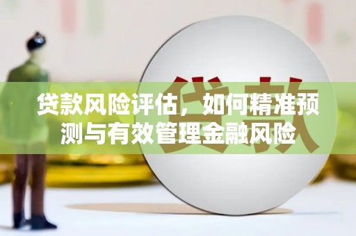 闻喜贷款风险评估，如何精准预测与有效管理金融风险