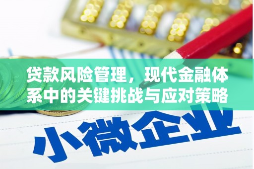 闻喜贷款风险管理，现代金融体系中的关键挑战与应对策略