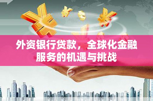 闻喜外资银行贷款，全球化金融服务的机遇与挑战