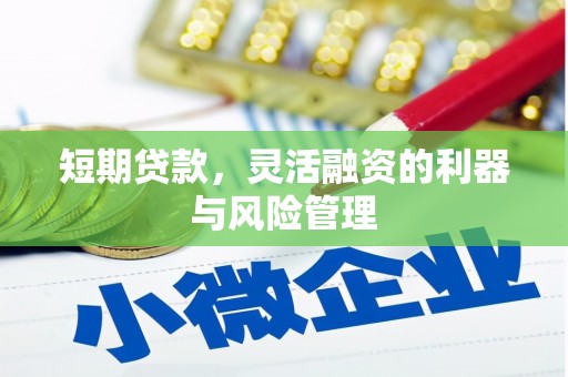 闻喜短期贷款，灵活融资的利器与风险管理