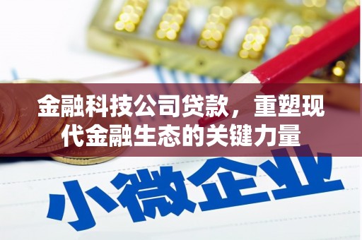 闻喜金融科技公司贷款，重塑现代金融生态的关键力量