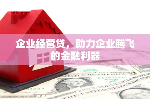 闻喜企业经营贷，助力企业腾飞的金融利器