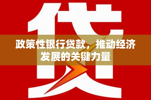 闻喜政策性银行贷款，推动经济发展的关键力量