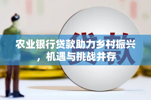 闻喜农业银行贷款助力乡村振兴，机遇与挑战并存