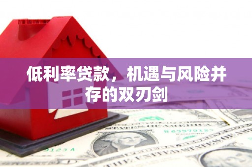 闻喜低利率贷款，机遇与风险并存的双刃剑