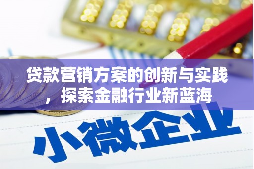 闻喜贷款营销方案的创新与实践，探索金融行业新蓝海
