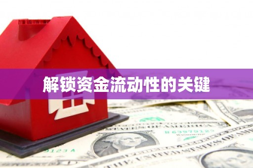 闻喜解锁资金流动性的关键