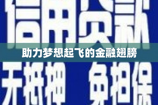 闻喜助力梦想起飞的金融翅膀